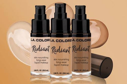 L.A.Colors Radiant Skin Nourishing Long Wear Liquid Makeup -كريم اساس سائل