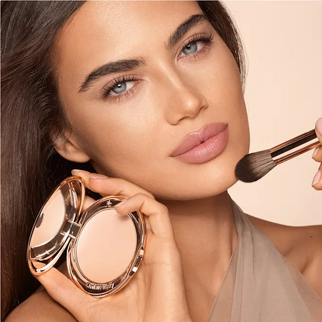 Charlotte tilbury complexion perfecting micro powder -باودر البشرة المضغوط  عالي تغطية