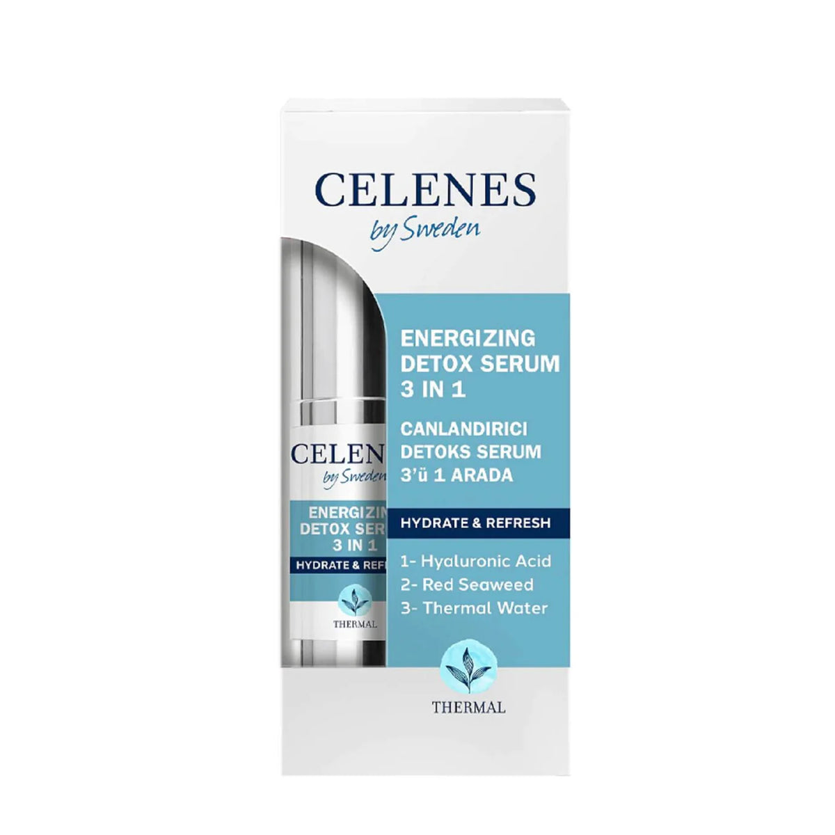 CELENES Thermal Eneergizing Detox Serum 3in1 - 30ml | سيلينس سيروم التخلص من السموم 3 في 1 - 30 مل
