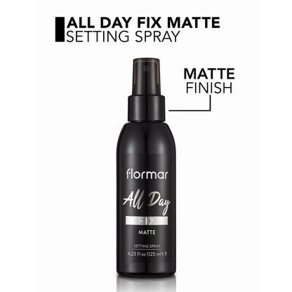 Flormar all day fix matte setting spary - مثبت مكياج غير لامع من فلورمار