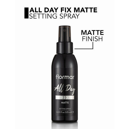 Flormar all day fix matte setting spary - مثبت مكياج غير لامع من فلورمار