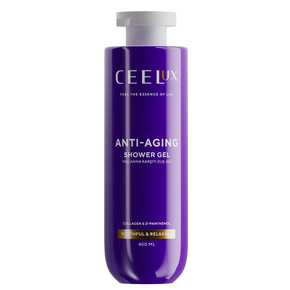 The ceel anti-aging shower gel - جل أستحمام الجسم منظف
