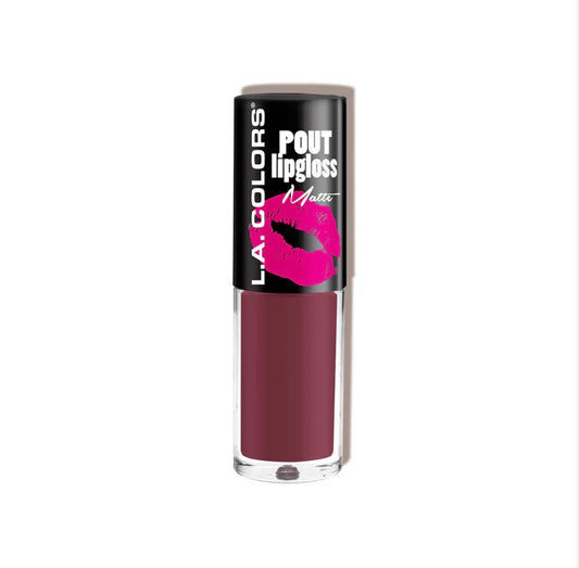 L.A. COLORS Pout Lipgloss Matte -ملمع شفاه سائل