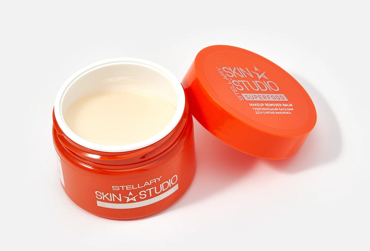 STELLARY Skin Studio SUPERFOOD MAKEUP REMOVER BALM 40ml ستيلاري زبدة لتنظيف البشرة بعمق وإزالة المكياج