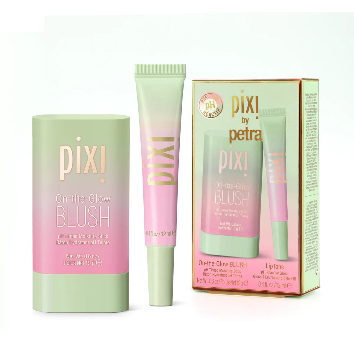 Pixi by petra blush & lip tone set - سيت  الشفاه والخدود من بيكسي