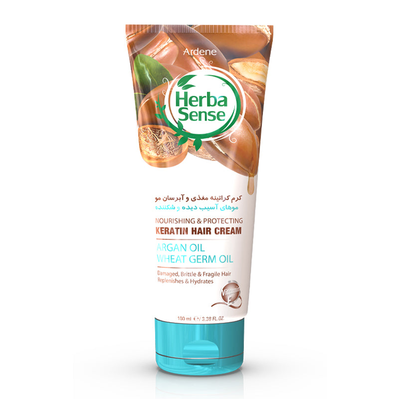 Ardene herba sense argan oil wheat germ oil - كريم ماسك الشعر بزيت ألاورغان