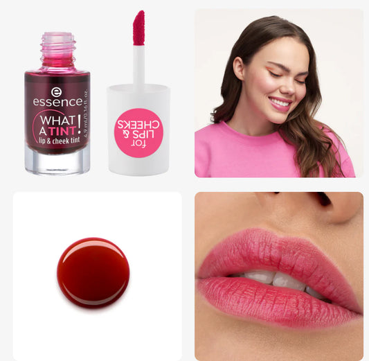 Essence what a tint lip & cheek tint - تنت الشفاه والخدود من أيسنس