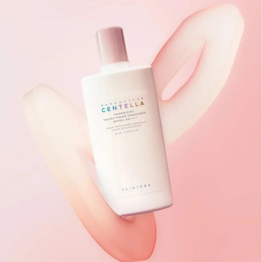 Skin1004 سنتيلا بورمايزينغ تينتيد صن كريم بعامل حماية SPF50+ - واقي شمس فيزيائي