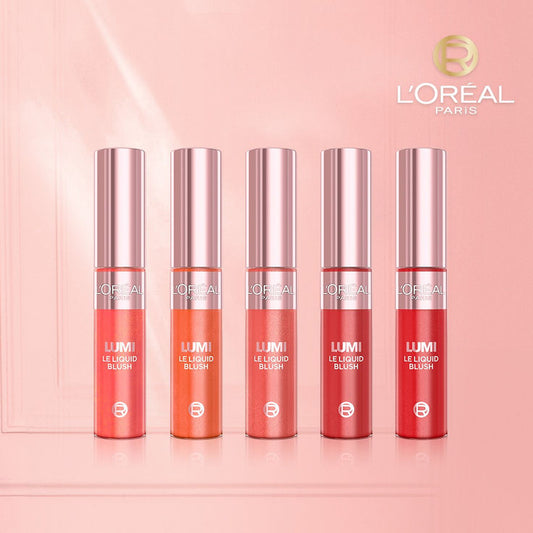 L'oreal lumi blush liquid - لوريال أحمر خدود سائل