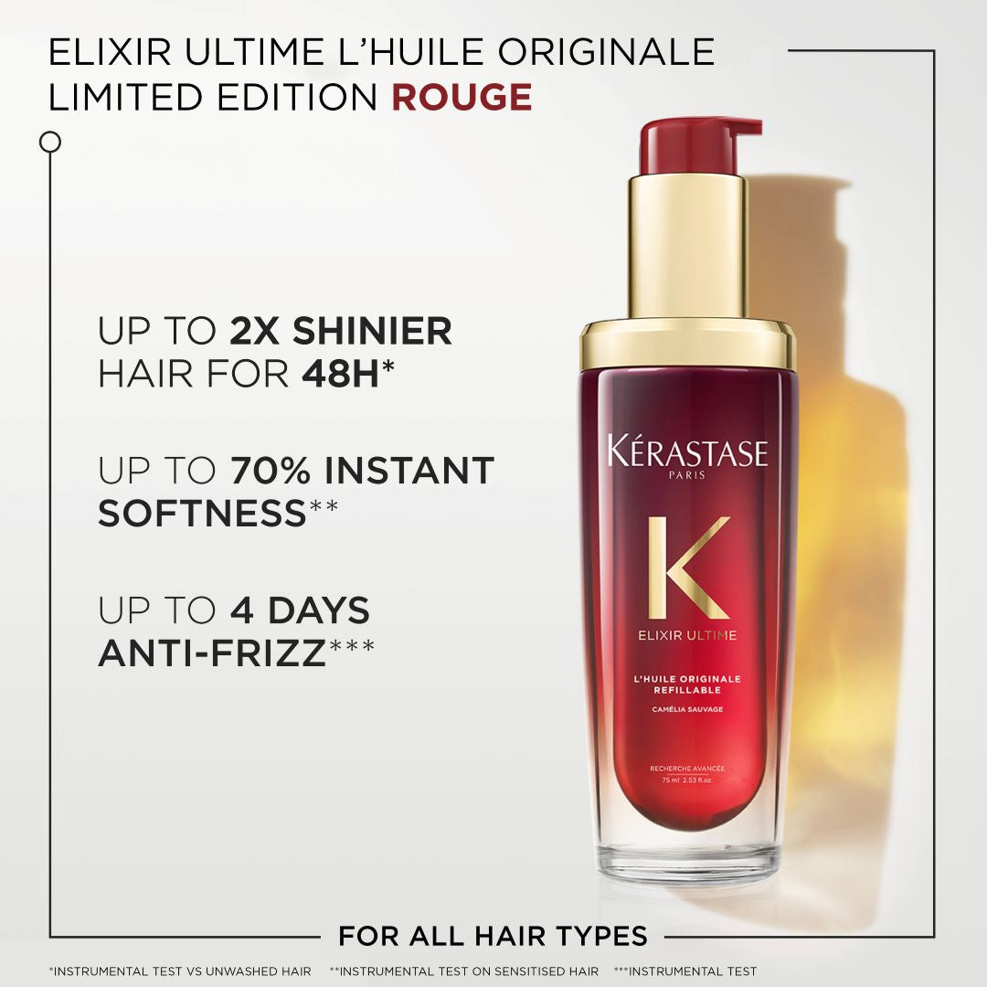 Kérastase Elixir Ultime L'Huile Originale (Limited Edition) - زيت لحماية الشعر من الحرارة