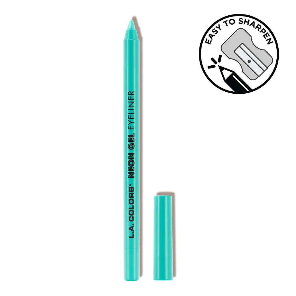 L.A.COLORS Neon Gel Eyeliner - قلم كحل تركوازي
