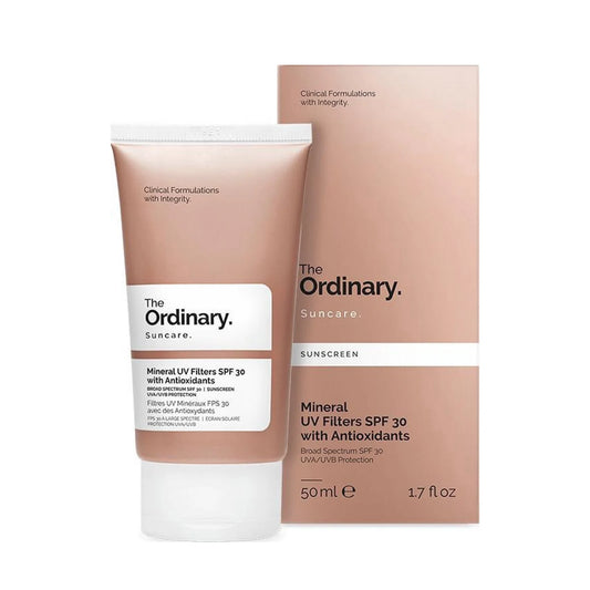 The ordinary suncreen mineral uv filters spf 30 -واقي الشمس ذا اوردنري
