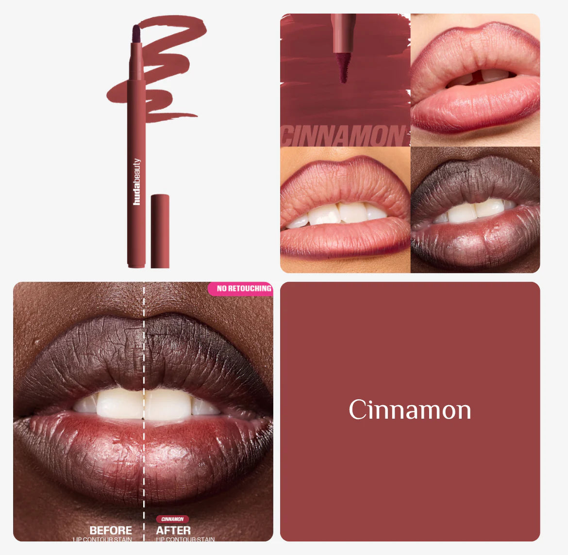 Huda beauty lip contour - محدد الشفاه من هدى بيوتي