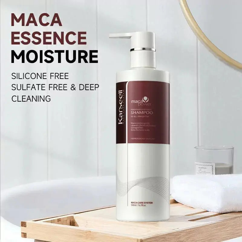 Karseell  Maca Power shampoo -شامبو كارسيل لاصلاح الشعر التالف