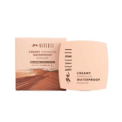 NEVERTI CREAMY DIMENSION WATERPROOF POWDER - باودر ضد الماء من نيفيرتي