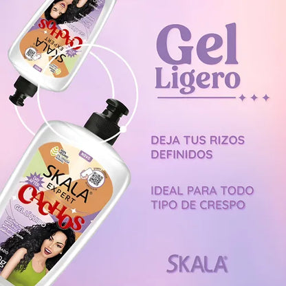 Skala expert cachos gel liquido 250g- جل تحديد وتصفيف الشعر  الكيرلي