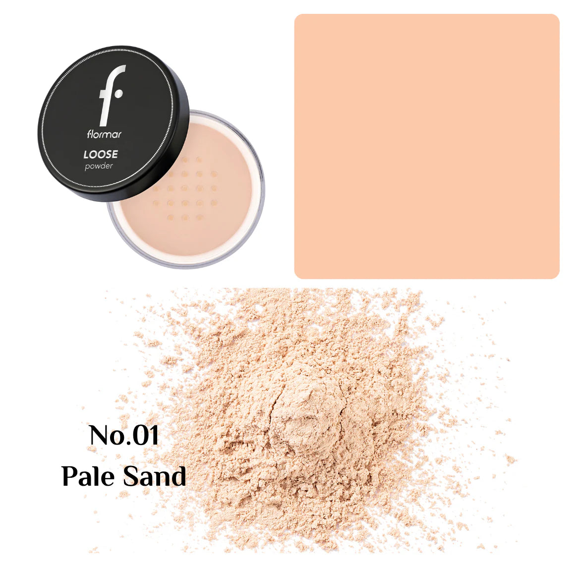 Flormar Bare look soft focus loose powder - لوس باودر فلورمار