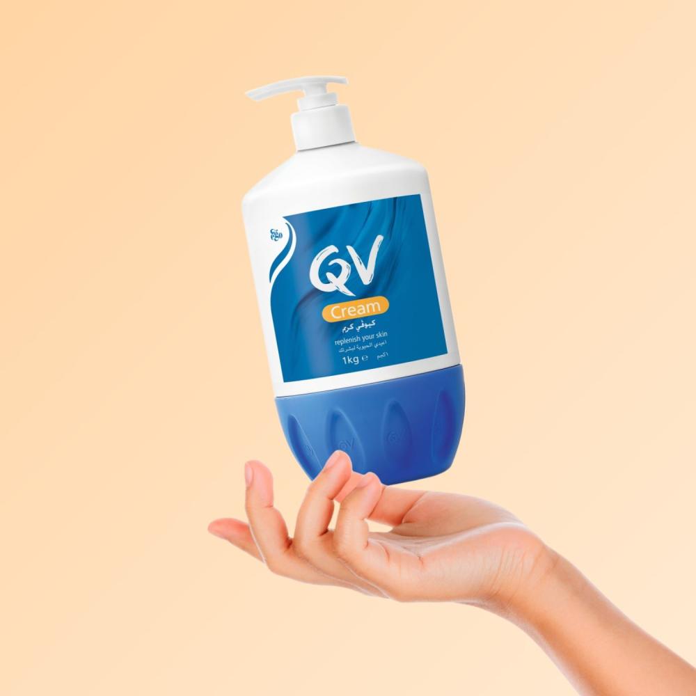 Qv cream moisturising very dry skin 500g - كريم مرطب للبشرة جافة جداً