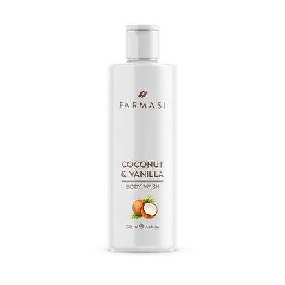 Farmasi body wash coconut & vanilla 200ml -  غسول الجسم فارمسي