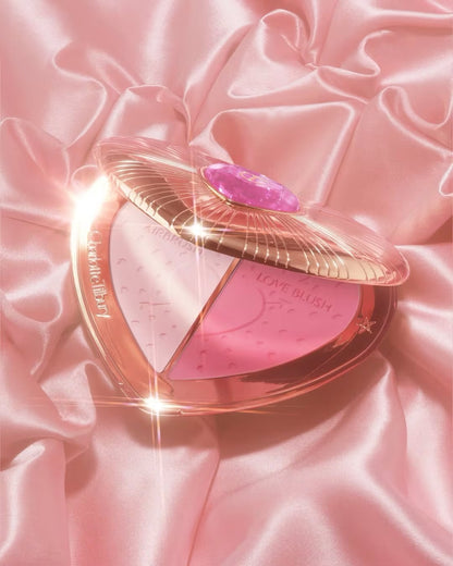 Charlotte tilbury beauty soulmates face palette pillow talk love blush - بلشر باودر من شارلوت تلبري