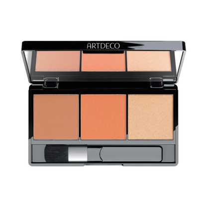 Artdeco the face palatte 3in1 - باليت بودرة  بلشر، برونزر،أضاءة