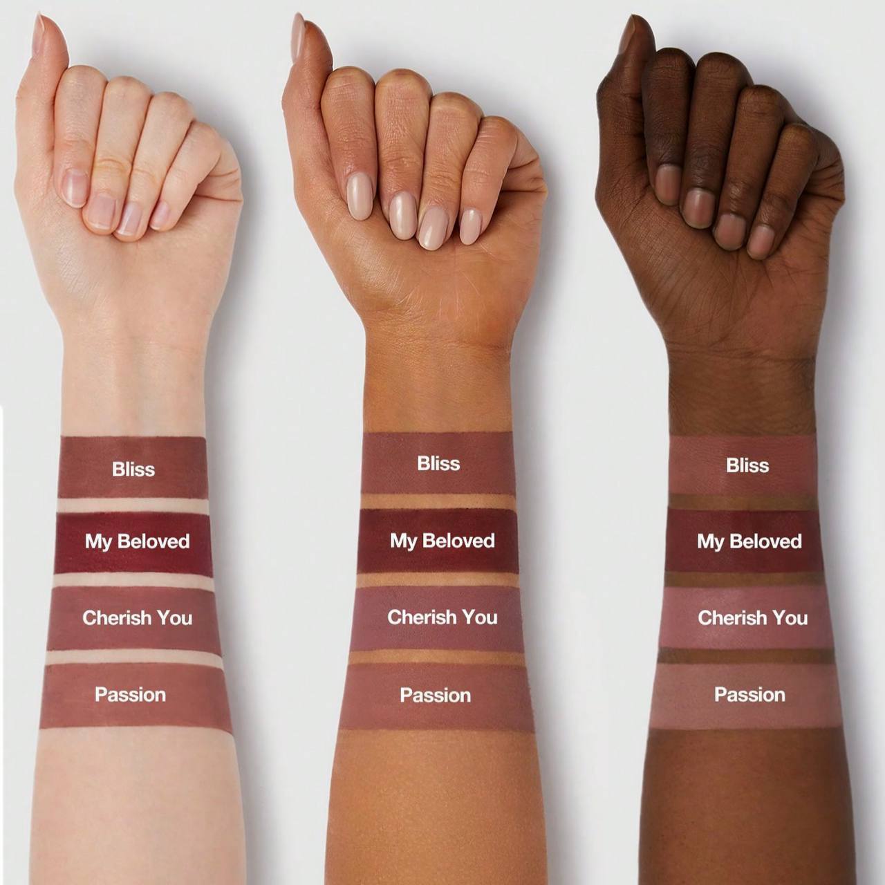 Sheglam ember rose long-lasting matte lipstick set - سيت أحمر الشفاه  الرباعي من شيكلام