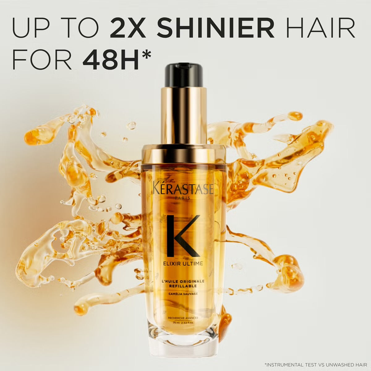 Kérastase Elixir Ultime L'Huile Originale - زيت مغذي ومرطب لجميع انواع الشعر