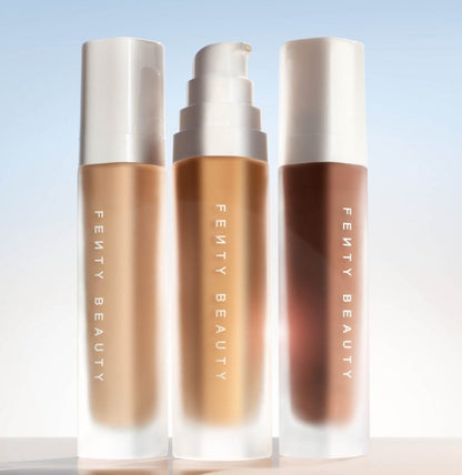 fenty beauty foundation light coverage - كريم أساس سائل من فينتي بيوتي