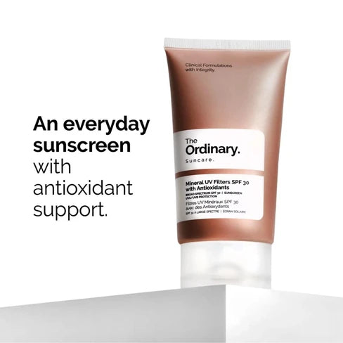 The ordinary suncreen mineral uv filters spf 30 -واقي الشمس ذا اوردنري