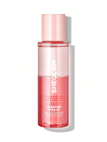 SHEGLAM Clear Away Eye & Lip Makeup Remover -مزيل مكياج زيتي ومائي