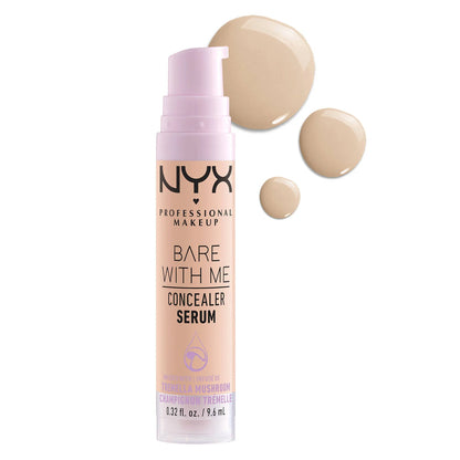 Nyx bare with me concealer serum - كونسيلر وسيروم خافي عيوب سائل من نيكس
