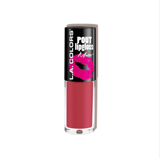 L.A. COLORS Pout Lipgloss Matte -ملمع شفاه سائل