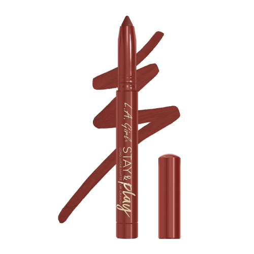 L.A.Girl Stay & Play Long Wear Matte Lip Crayon - احمر شفاه مات