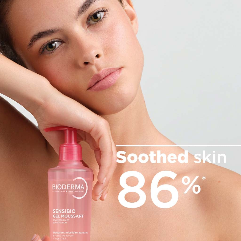 BIODERMA SENSIBIO GEL MOUSSANT for sesnsitive skin - غسول جل للبشرة الحساسة من بايوديرما