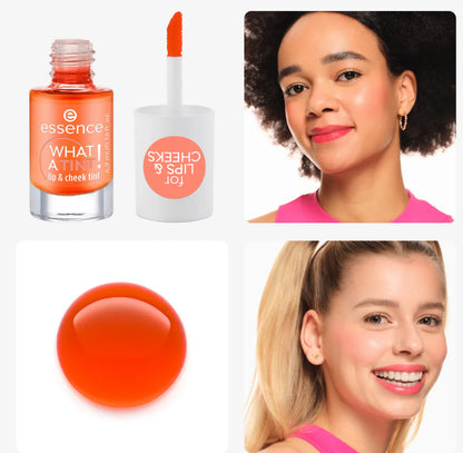 Essence what a tint lip & cheek tint - تنت الشفاه والخدود من أيسنس