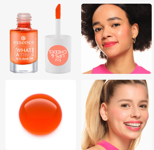 Essence what a tint lip & cheek tint - تنت الشفاه والخدود من أيسنس