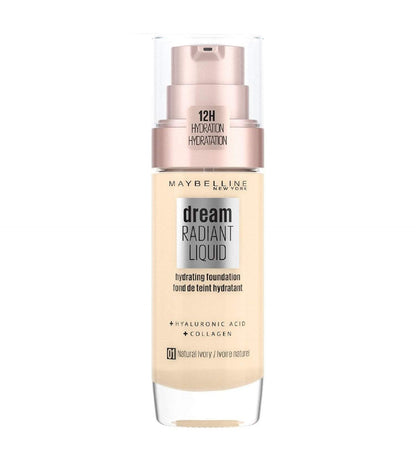 كريم أساس سائل مرطب دريم راديانت من Maybelline