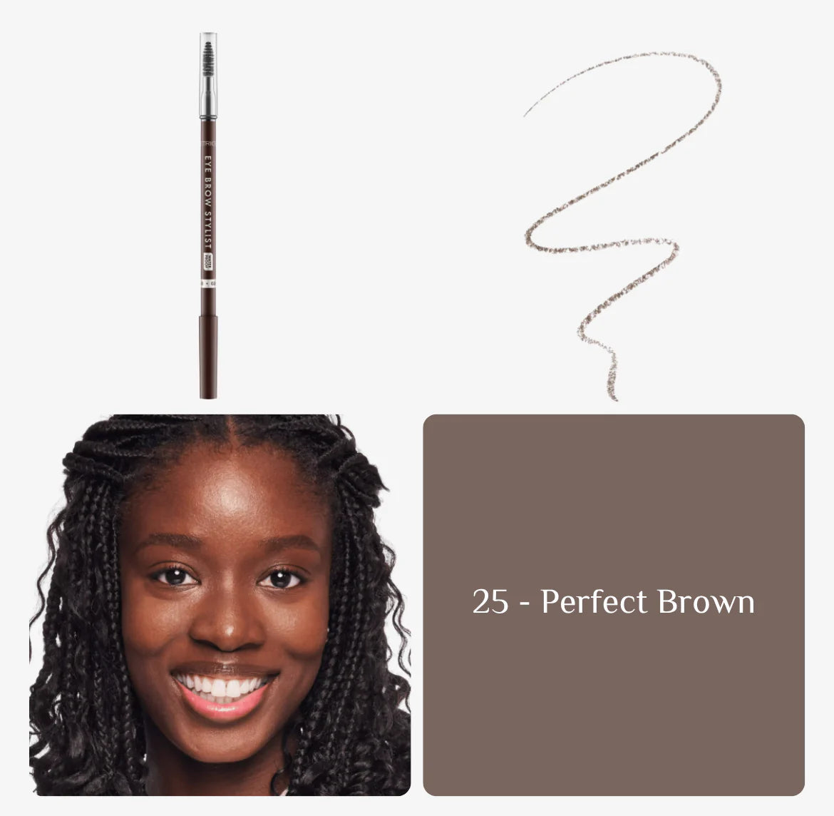 Catrice eye brow stylist pencil - قلم تحديد الحاجب من كاتريس
