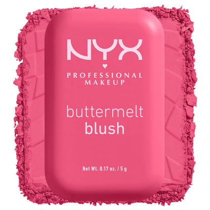 Nyx buttermelt blush pressed blush - أحمر خدود نيكس مضغوط