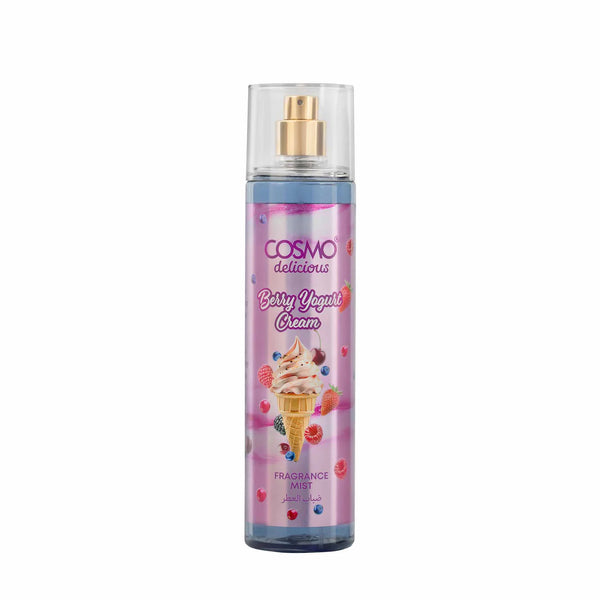 COSMO delicious Berry Yogurt Cream - سبلاش معطر للجسم والشعر