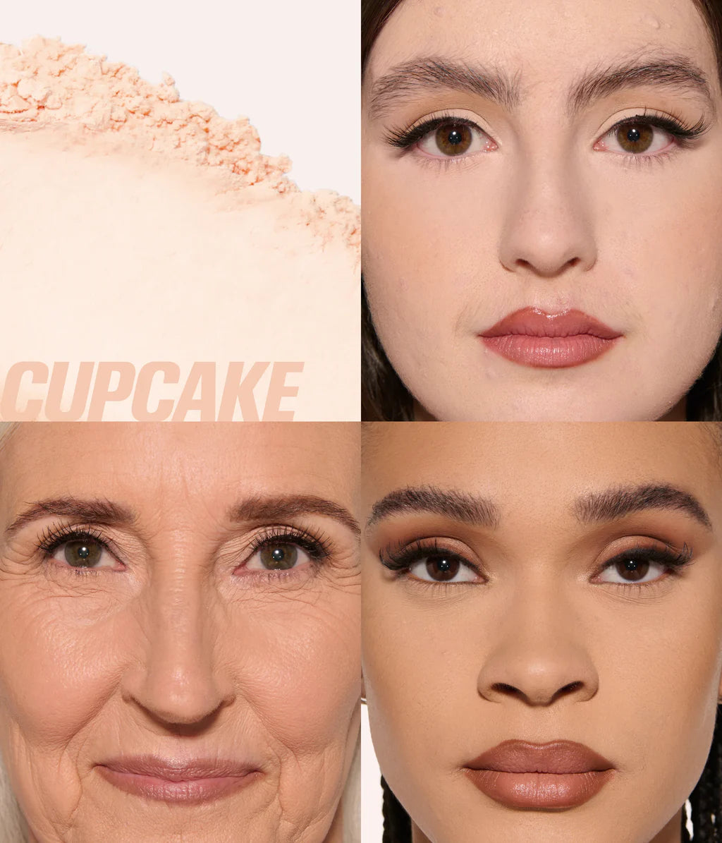 Huda beauty loose baking &  setting powder new viu- هدى بيوتي لوس باودر مثبت مكياج