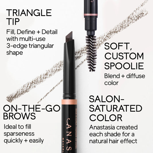 Anastasia brow definer brow pencil- قلم حاجب أحترافي من أنستازيا