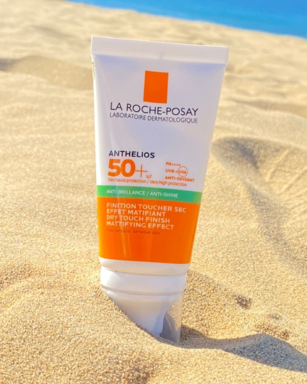 La roche -posay Anthelios Anti-Shine Gel-Cream SPF 50 - لاروش بوزيه أنثيليوس جل كريم واقي شمس بمعامل حماية SPF 50 ومقاوم للمعان