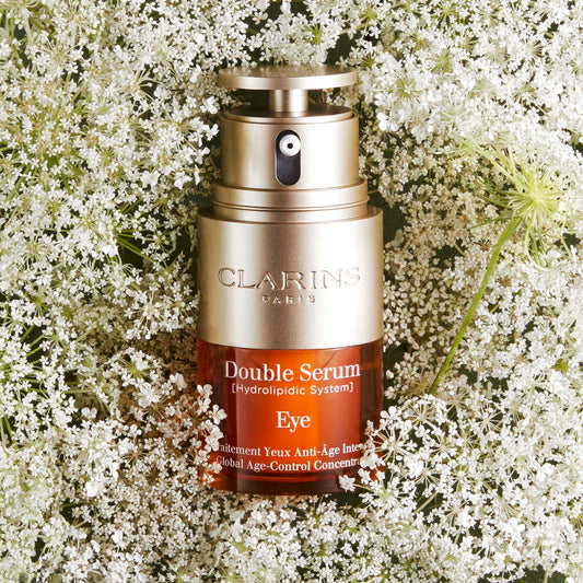 Clarins double serum traitemnt yeux anti-age intensif eye 20 ml - كلارنس دبل سيروم مكثف لمكافحة علامات تقدم العمر حول العين 20 مل