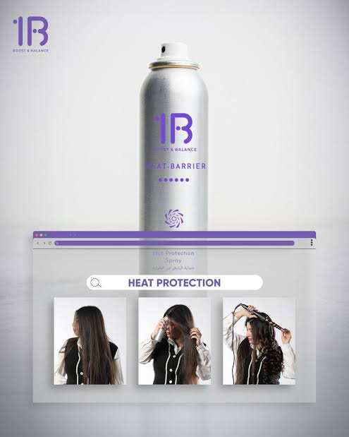 1B Heat-Barrier - Hot Protection Spray -بخاخ لحماية الشعر من الحرارة من وان بي