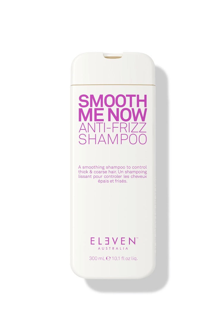 Eleven australia SMOOTH ME NOW
ANTI-FRIZZ SHAMPOO - شامبو الشعر لنعومة فائقة