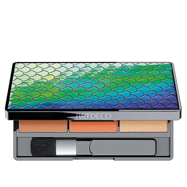 Artdeco the face palatte 3in1 - باليت بودرة  بلشر، برونزر،أضاءة