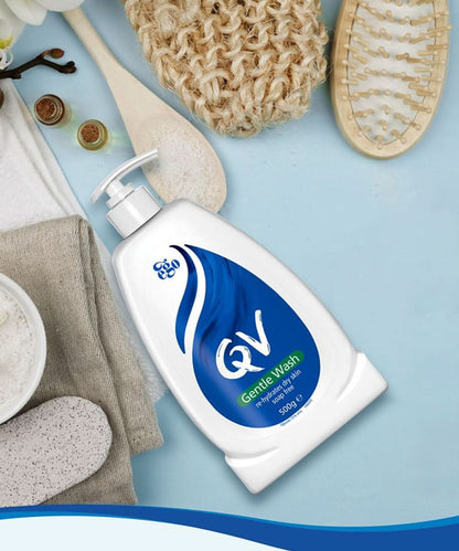 Qv gentle wash soap free 500g - غسول البشرة  خالي من صابون لطيف
