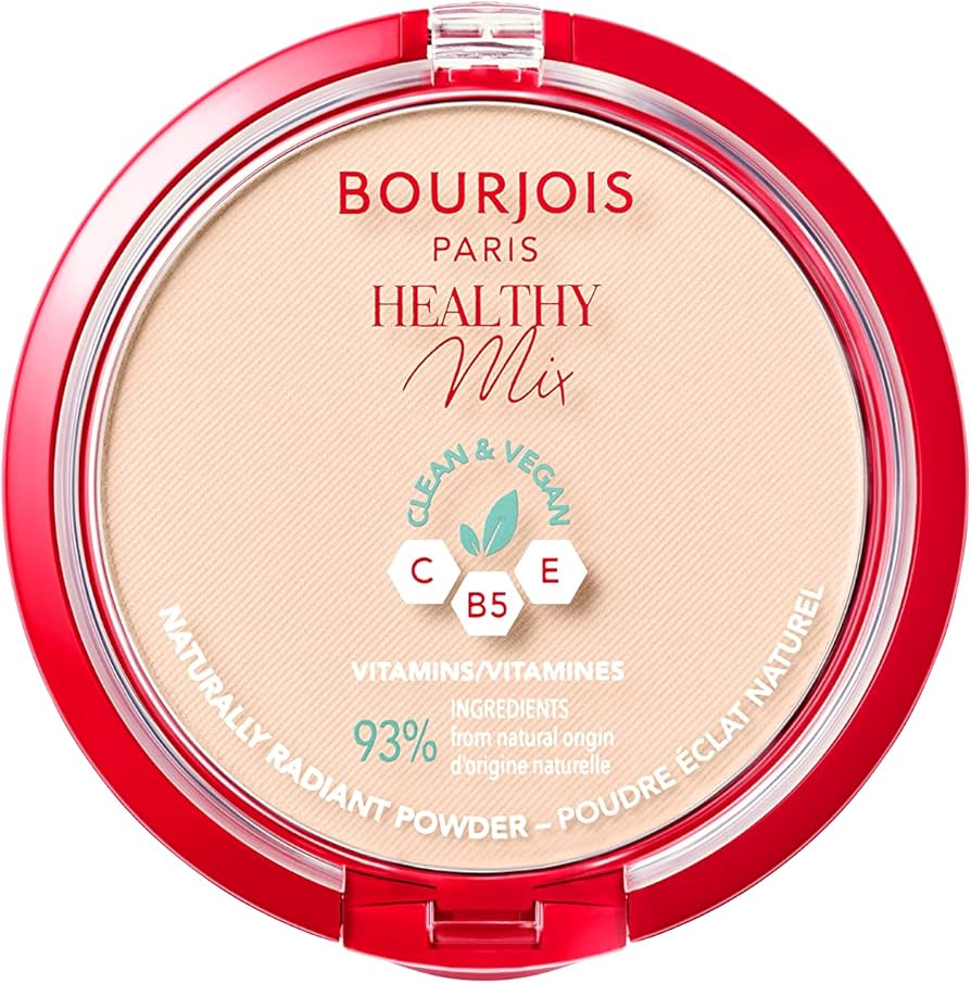 Bourjois powder healthy mix compact powder - بودرة مضغوطه هيلثي ميكس