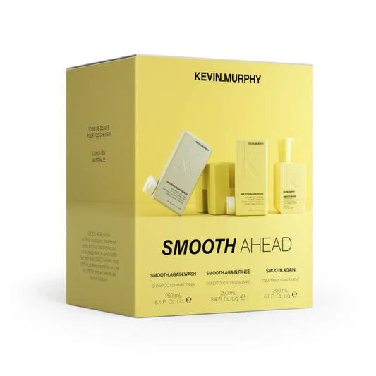 Kevin.morphy smooth ahead kit - مجموعة كيفن مورفي للعناية بالشعر